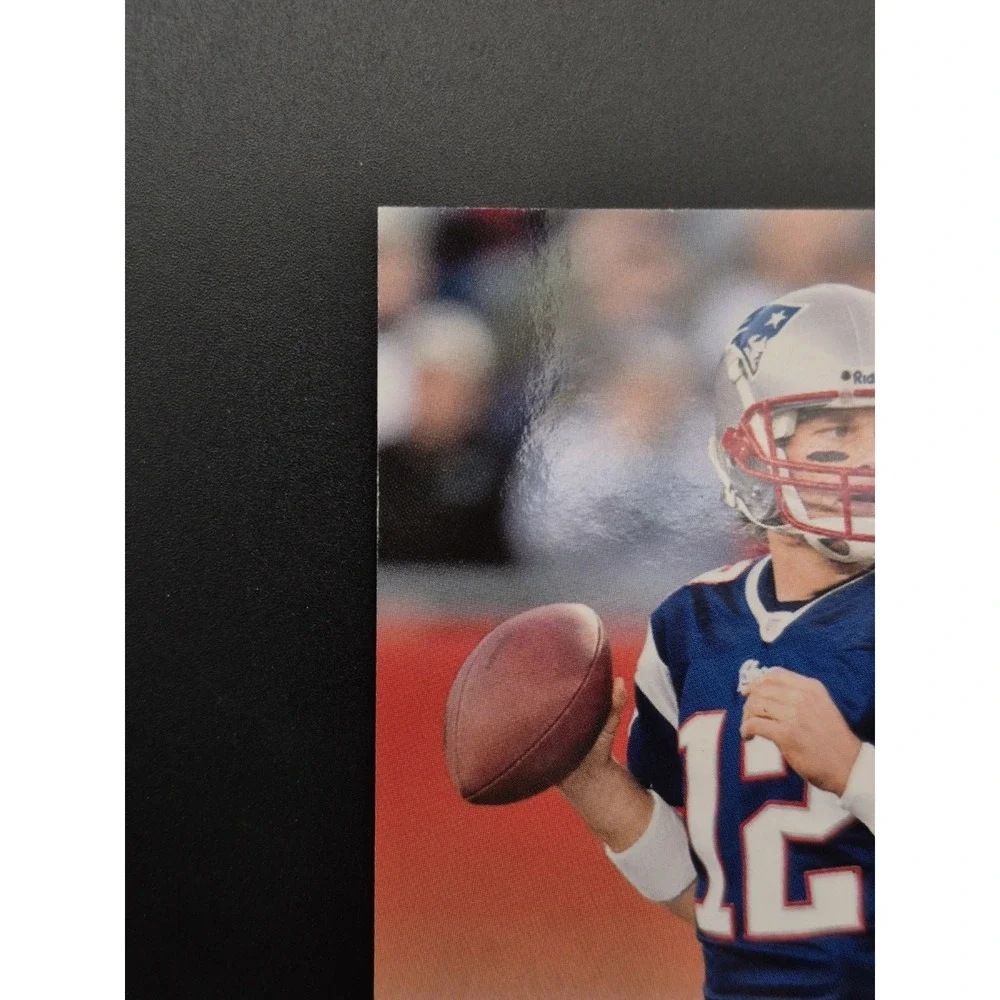2008 Donruss Gridiron Gear Tom Brady #58 Gold Holifoil 112/200 Patriots